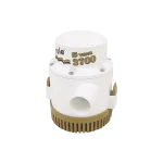 Bomba sumergible de achique serie gold de 3700 galones por hora a 12 Volts de corriente directa. 13A