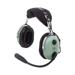 Auriculares de ala fija DAVID CLARK H10-13.4, con atenuación de ruido pasivo para radios aéreos, H1013.4