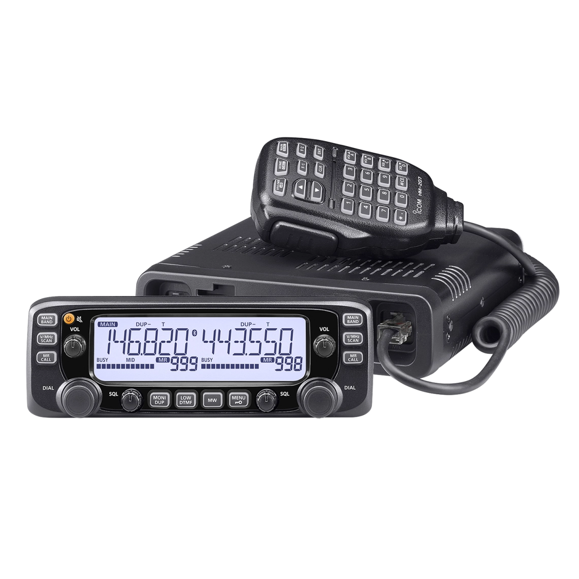 Radio móvil ICOM IC-2730A doble Banda VHF 137-174 MHz, UHF 400-470 MHz, IC2730A