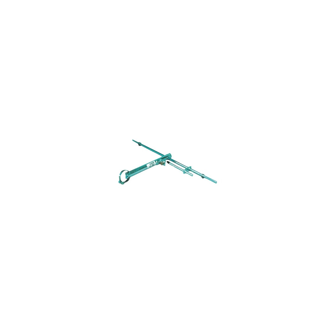 Antena base SYSCOM SD-4501, de 1 dipolo, rango de frecuencia UHF 430-470 MHz.