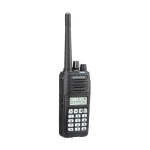 Radio portátil Kenwood NX-1300-NK6, UHF 400-470 MHz, NXDN-Analógico, DTMF, IP67, 5 watts, 260 canales, 9 teclas, roaming, encriptación, GPS, Incluye antena, batería, cargador y ...