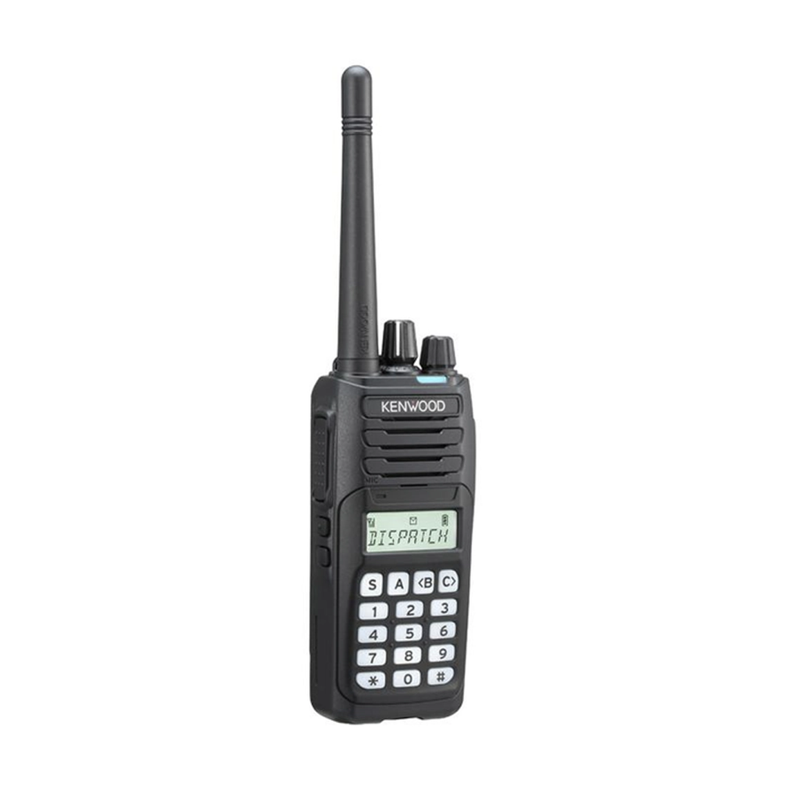 Radio portátil Kenwood NX-1300-NK6, UHF 400-470 MHz, NXDN-Analógico, DTMF, IP67, 5 watts, 260 canales, 9 teclas, roaming, encriptación, GPS, Incluye antena, batería, cargador y ...