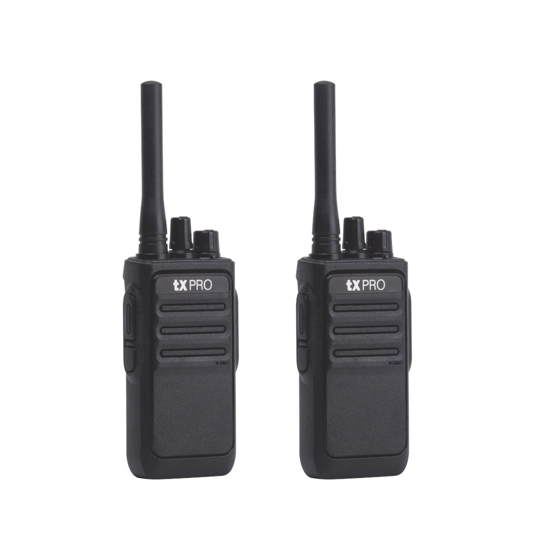 Par de radios analógicos TXPRO TX-320DUO, UHF 400-470 MHz de 2 watts de potencia.