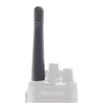 Antena Recortada Kenwood KRA-23M, UHF 440-490 MHz, Bajo perfil, para Radio Portátil Kenwood, KRA23M