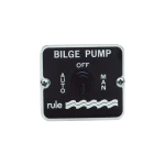 Switch de tres posiciones para control de bombas de achique de 12 o 24 Vcd. 45