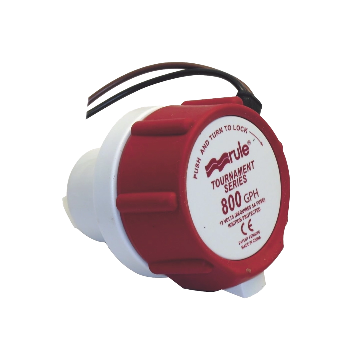Bomba de reemplazo para serie Tournament de 800 galones por hora, a 12 Volts de corriente directa. 46DR
