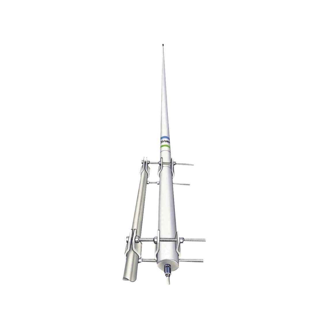 Antena marina base SHAKESPEARE 476, banda VHF, 10 dB, 350 Watts