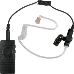 PTT inalámbrico Bluetooth con tubo acústico PRYME BTH300MAXKIT2, para radios Kenwood Serie NX5000, NX3000