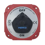 Switch Selector de Batería y Alternador On / Off de Servicio pesado,  para Sistemas Eléctricos Marinos 9703DP