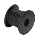 Rollo de cable grado marino calibre 14 en color negro de 100 pies (30.48 m). A1014T-07-100