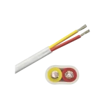 Rollo de cable plano grado marino calibre 12, de 2 conductores (rojo y amarillo) de 500 pies (152.4 m). B7W12T-20-500