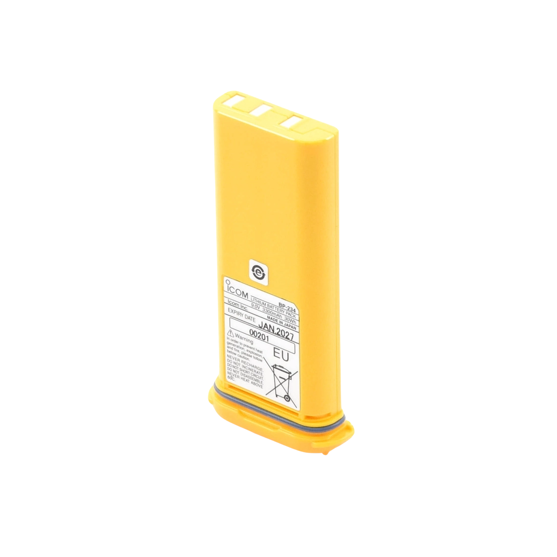 Batería de Litio (no recargable) ICOM BP-234, 9V/3300 mAh, para radios IC-GM1600
