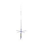 Antena Base Fibra de Vidrio HUSTLER G6-450-1, UHF de 450-458 MHz, 6 dB de ganancia, G64501