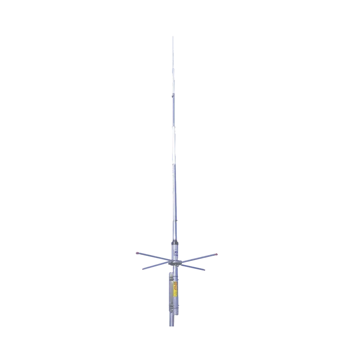 Antena Base Fibra de Vidrio HUSTLER G6-450-1, UHF de 450-458 MHz, 6 dB de ganancia, G64501