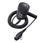 Micrófono de solapa ICOM HM-158LA, con clip giratorio para IC-F3003, F3013, F1000, F3031, F3103D, F3210, F3230D, F1000D, HM158LA