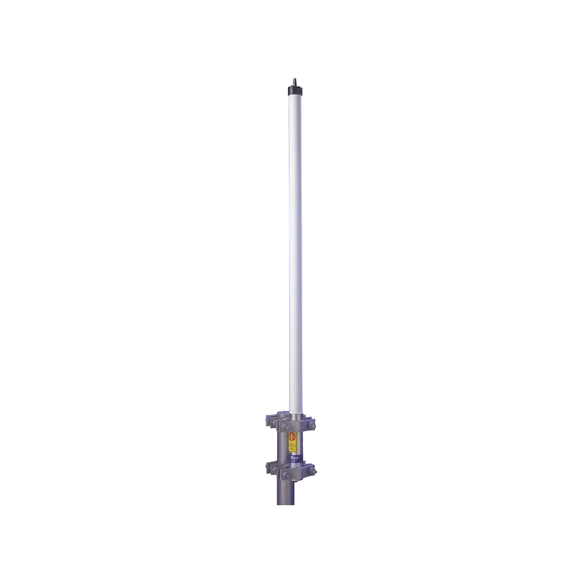 Antena base HUSTLER HD9-490-51, UHF 490-512 MHz, Fibra de Vidrio, 9 dB de Ganancia, Serie HD para Climas Difíciles.