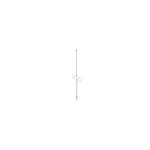 Látigo para Antena CB HUSTLER IC-56, de 259 cm de Acero Inoxidable.