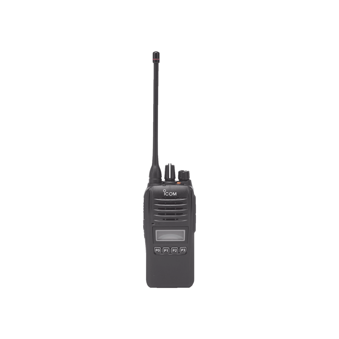 Radio digital ICOM IC-F2100DSE, NXDN en la banda de UHF 400-470MHz, sumergible IP67, analógico y digital, opera en sistemas trunking y convencional, 4W de potencia.