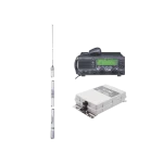 Kit de radio ICOM IC-M700PRO-KIT2, con sintonizador de antena AT-130 y antena HF Shakespeare 393.