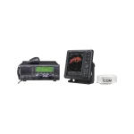 Kit de radio base Icom IC-M700PRO/MRKIT, IC-M700pro HF y radar marino MR1010RIIE de domo de 36NM con pantalla a color de 10.4 pulgadas