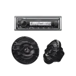 Kit de estéreo con Bluetooth KMR-M332BT | más Par de bocinas KFC-1653MRB KE/1653MRB