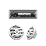 Kit de estéreo con Bluetooth KMR-M332BT | más Par de bocinas KFC-1653MRW KE/1653MRW
