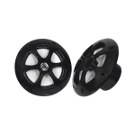 Par de altavoces fabricado en grado marinos en color negro de 6.5"  de 100 W de entrada máxima KFC1613MRB"