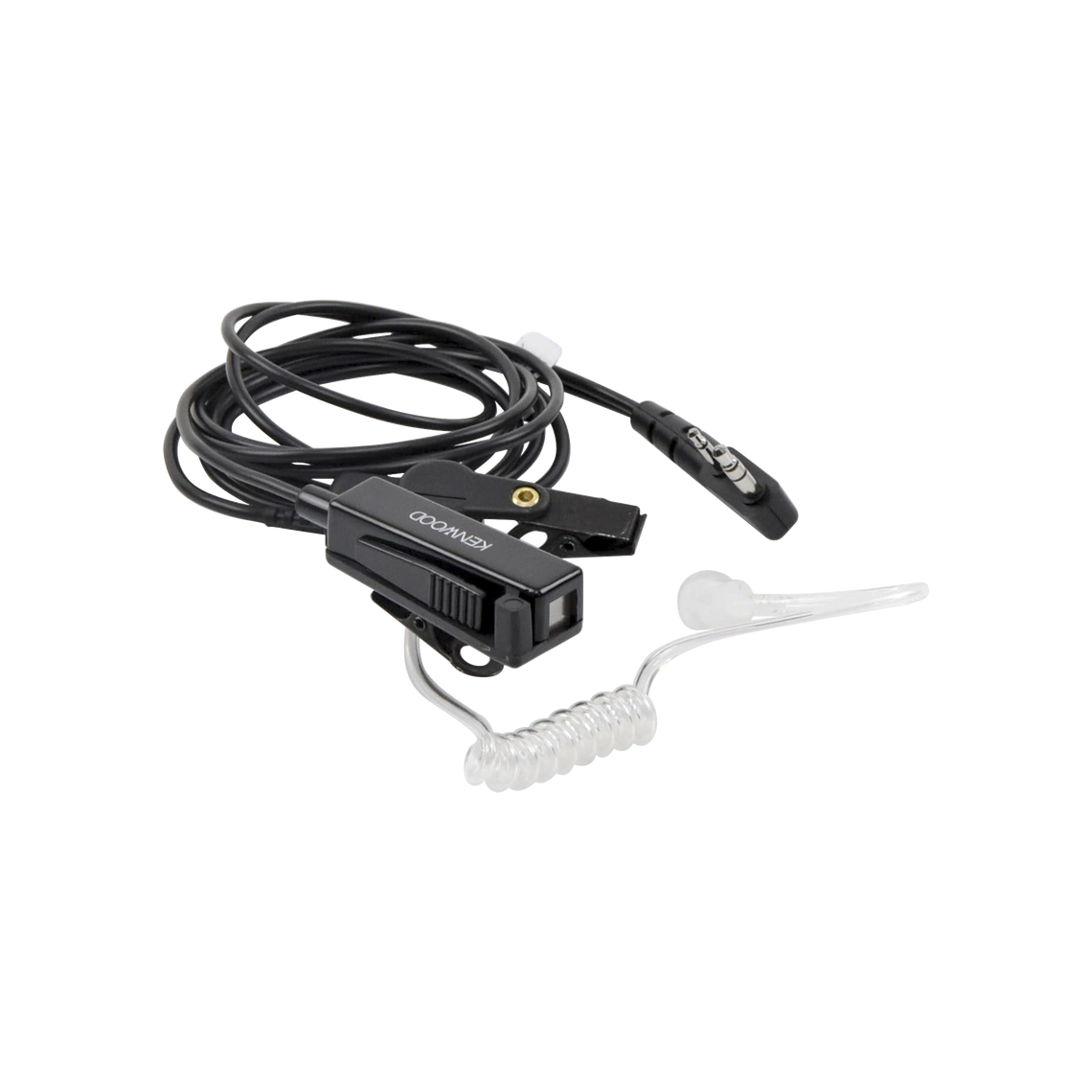 Micrófono - audífono Kenwood KHS-8BL, 2 Cables para TK2202/3202L, TK2302/3302, TK2000/3000, TK2402/3402, TK2312/3312, NX240/340, NX220/320, NX1200/1300, KHS8BL