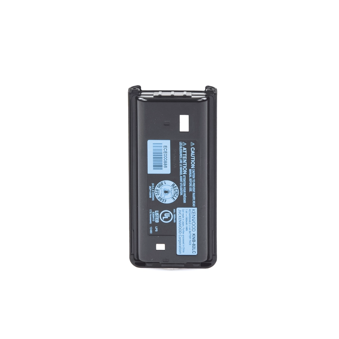 Batería Kenwood KNB-82LCM, Intrínsecamente segura, Li-lon 1,9000 mAh para NX-240/340-IS y TKD-240/340-IS, KNB82LCM