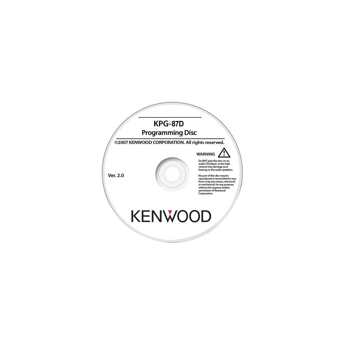 SOFTWARE PARA PROGRAMACIÓN DE RADIOS KENWOOD KPG-87D, para Modelos TK2202LK y TK3202LK.