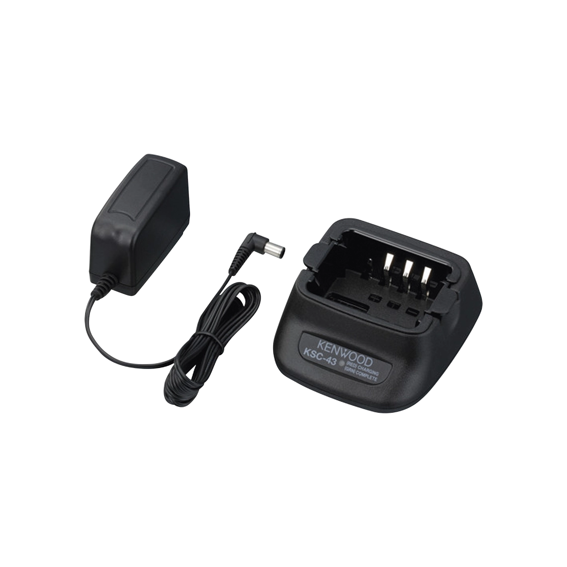 Cargador rápido de escritorio Kenwood KSC-43K, para baterías KNB-29N/ KNB-45L/ KNB-63L/ KNB-65L, KSC43K