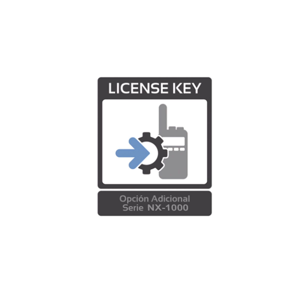 Licencia KENWOOD KWD-1300-CAK, para agregar DMR en radios Análogos NX-1200A, 1300A.