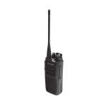 Radio portátil Kenwood NX-1200-DK, VHF 136-174 MHz, DMR-Analógico, 5 Watts, 64 Canales, Roaming, Encriptación. Inc. antena, batería, cargador y clip, NX1200DK