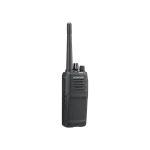 Radio portátil KENWOOD NX1200NK, VHF 136-174 Mhz, digital y analógico, 5 watts, 64 canales, roaming, encriptación. Inc. antena, batería, cargador y clip.