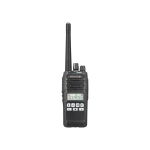 Radio portátil Kenwood NX-1300NK5, UHF 400-470 MHz, NXDN-Analógico, 5 watts, 260 canales, 9 teclas, roaming, encriptación, Incluye antena, batería, cargador y clip, NX1300NK5