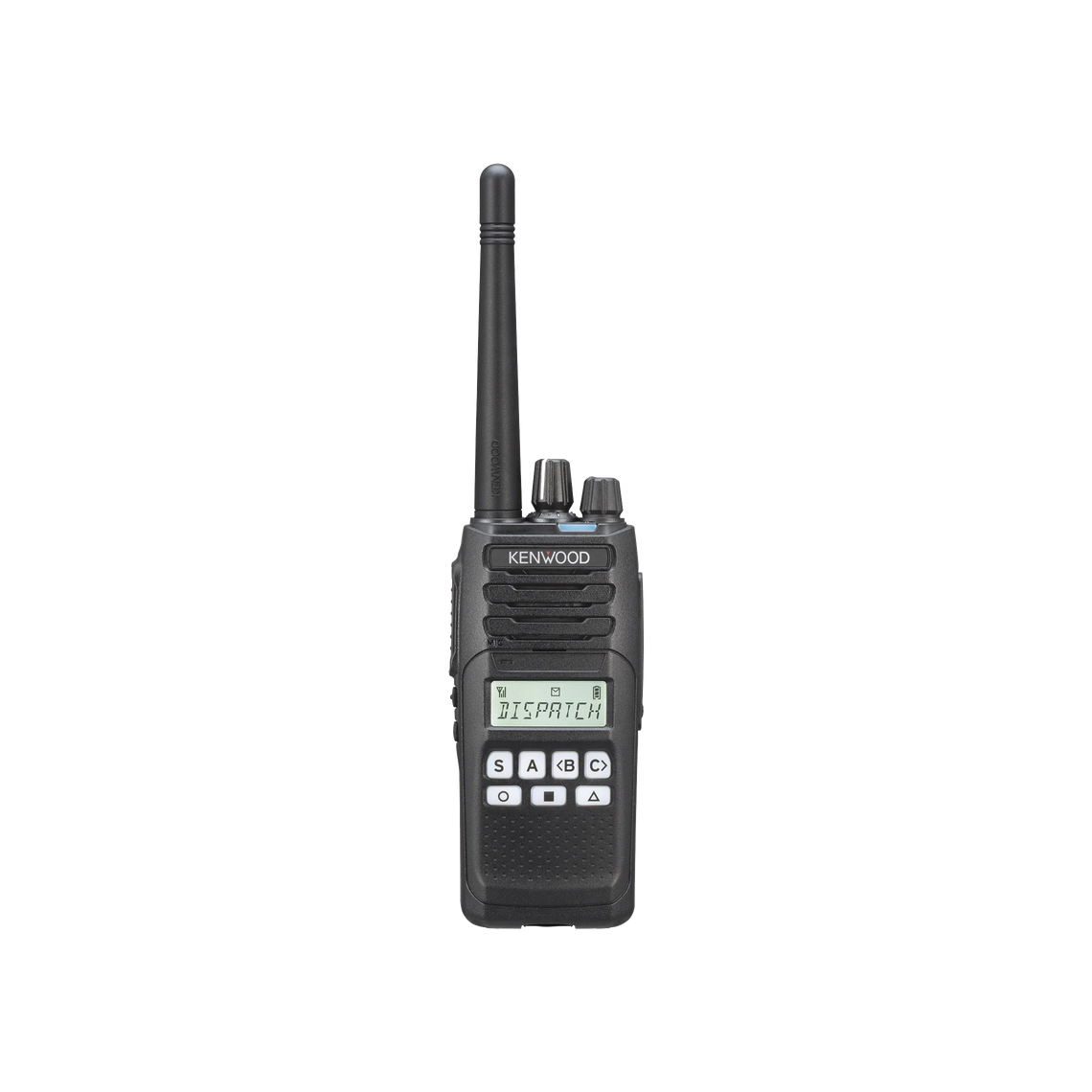 Radio portátil Kenwood NX-1300NK5, UHF 400-470 MHz, NXDN-Analógico, 5 watts, 260 canales, 9 teclas, roaming, encriptación, Incluye antena, batería, cargador y clip, NX1300NK5