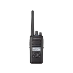 Radio KENWOOD NX-3220-K2, VHF 136-174 MHz, 260 Canales, NXDN-DMR-Análogo, GPS, bluetooth, IP67, 2 pines. Incluye batería, antena, cargador y clip.