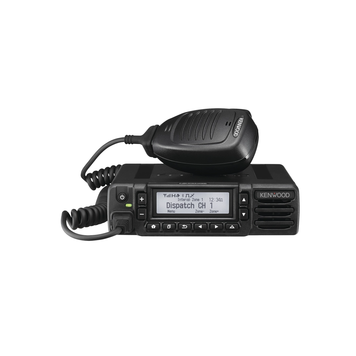 Radio Móvil Kenwood NX-3820-HGK, UHF 450-520 MHz, 512 Canales, 45 W, NXDN-DMR-Análogo, GPS, Bluetooth, Cancelación de ruido. Incluye accesorios, NX3820HGK