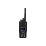 Radio portátil Kenwood NX-5300-K6, UHF 380-470 MHz, 5 W, display a color, bluetooth, GPS, 1024 canales. Incluye batería, antena, cargador y clip, NX5300K6