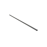 Mástil de aluminio de 1-1/2" Ced. 40 SYSCOM SM-ALU-1.5-3M, 3 metros de altura, con perforación para opresores, SMALU1.53M