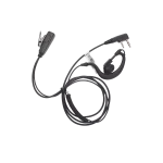 Micrófono audífono TXPRO TX-110N-K01, de gancho para Kenwood TK3230, TK3000, TK3402, TK3312, TK3360, TK3170, NX240, NX340, NX220, NX320, NX420, TKD240, NX1300, NX1200, TX110NK01