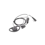 Micrófono de solapa Txpro TX160NK01 con gancho auricular en forma de D para radios Kenwood TK3230, TK3000, TK3402, TK3312, TK3360, TK3170, NX240, NX340, NX220, NX320, 420, NX130...