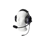 Auriculares TXPRO TX-740-K01, con orejeras acolchonadas de gel con micrófono flexible con cancelación de ruido para radios Kenwood TK3230, TK3000, TK3402, TK3312, TK3360, TK3170...