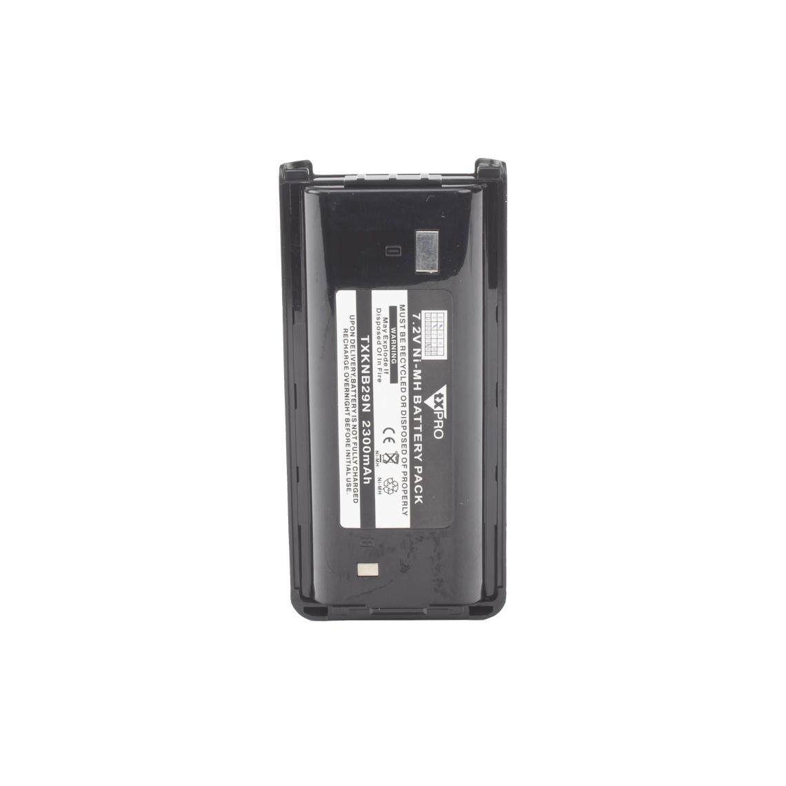 Batería de Ni-MH TXPRO TXKNB29N, 2300 mAh para radios serie NX-1000, NX-240/340, TKD-240/340, TK-2402/3402