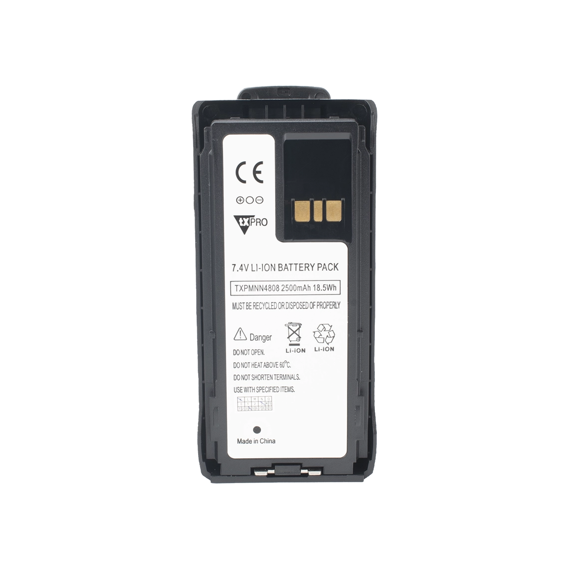 Batería de Li-Ion, 2500mAh para radios Motorola R7 TXPMNN4808