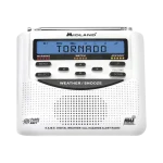 Radio receptor del Sistema de Alerta Sísmica Mexicano y meteorológico NOAA, vía radio en VHF y mediante códigos EAS-SAME WR120DSP